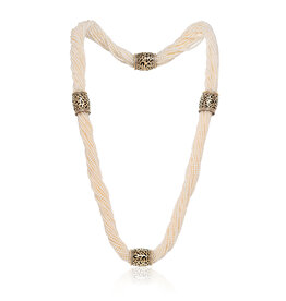 Feline Pearl Necklace