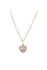 SKJ Queen of Hearts Mini in Pink Sapphire Pavé