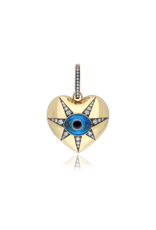 SKJ Queen of Hearts Marquise Eye Charm