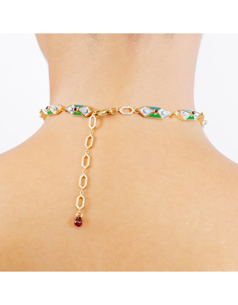 Calliope Harlequin Choker