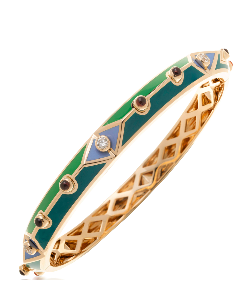 SKJ Calliope Harlequin Bangle