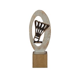 BEH 584 Trofee badminton op hout