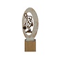 BEH 558 Trofee basketbal op hout