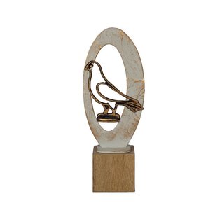 BEH 580 Trofee duif op hout