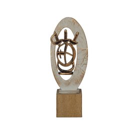 BEH 570 Trofee schermen op hout