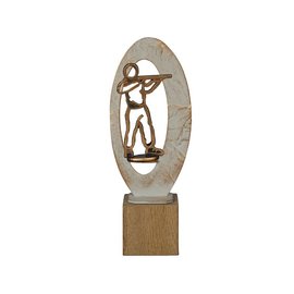 BEH 565 Trofee schieten geweer op hout