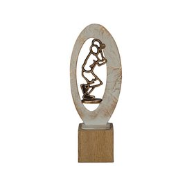 BEH 554 Trofee tennis op hout
