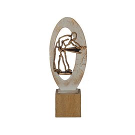 BEH 559 Trofee biljart op hout