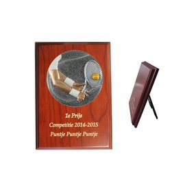 Houten standaard tennis