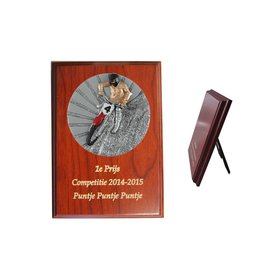 Houten standaard motor