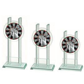 Glazen standaard dart