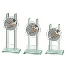 Glazen standaard biljart