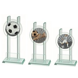 Glazen standaard voetballen