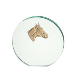 Glasstandaard paard
