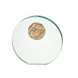 Glasstandaard voetbal