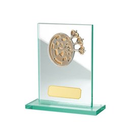 Glazen standaard darten