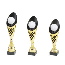 Goudkleurige beker golf