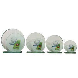 Glazen standaard golf