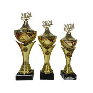 2417 beker goud met 2024 op deksel