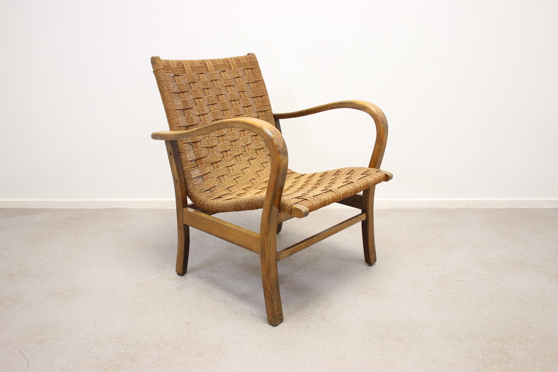 Bauhaus Lounge Armchair Design By Erich Dieckmann Brocanteschuur