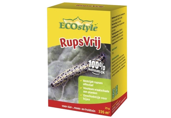 Rupsvrij 25 gr voor 335 m² buxushaag