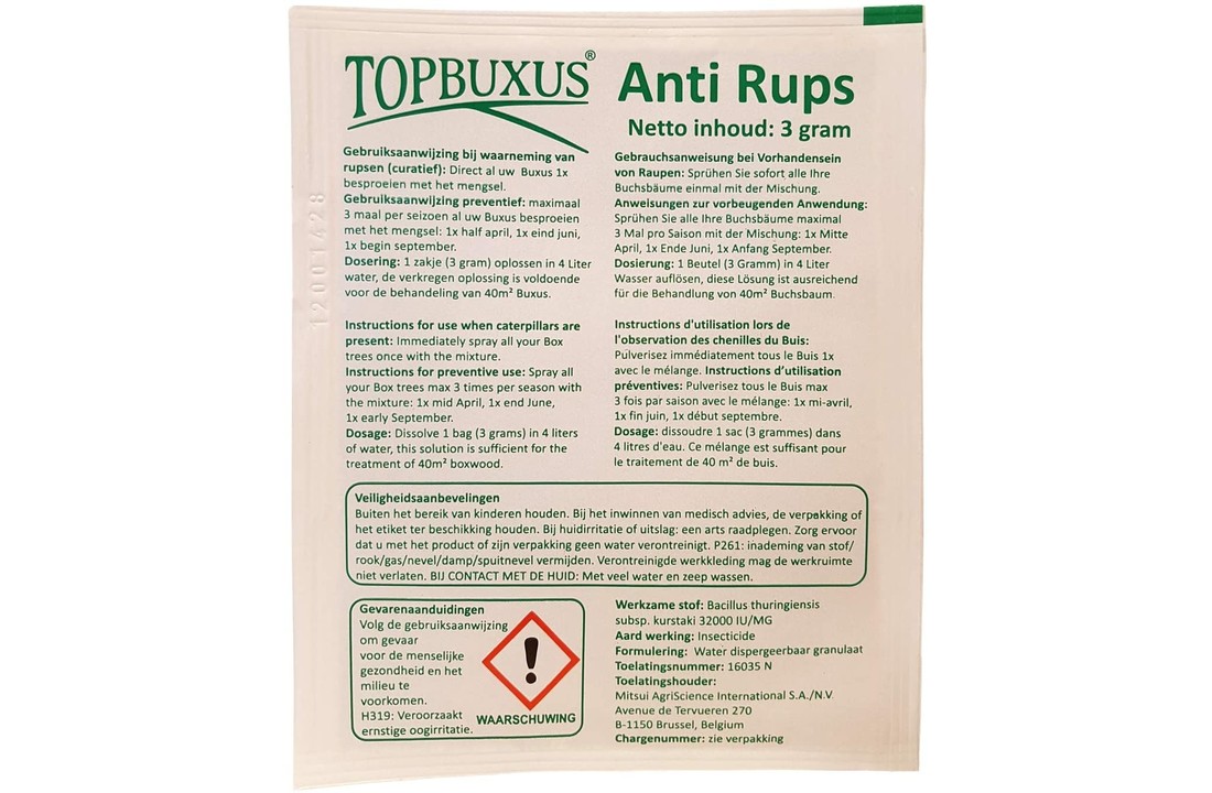 2 x Anti Rups | ACTIE!! | totaal 400 m²