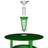 Feromoon navulling  t.b.v. de mottenval