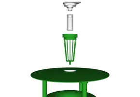 Feromoon navulling  t.b.v. de mottenval