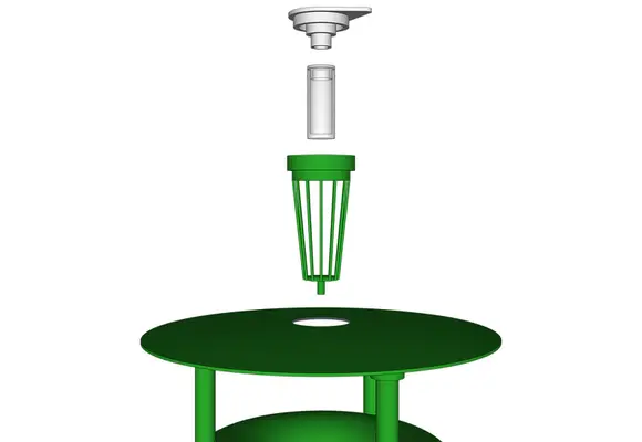 Feromoon navulling  t.b.v. de mottenval