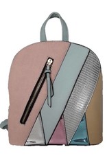 Trukado Backpacks and fanny packs - Fashion backpack with holographic accents pink