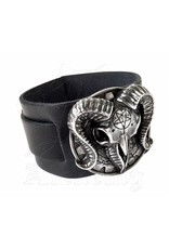 Alchemy Jewellery - Ram's Head wristband Gears of Aiwass - Alchemy