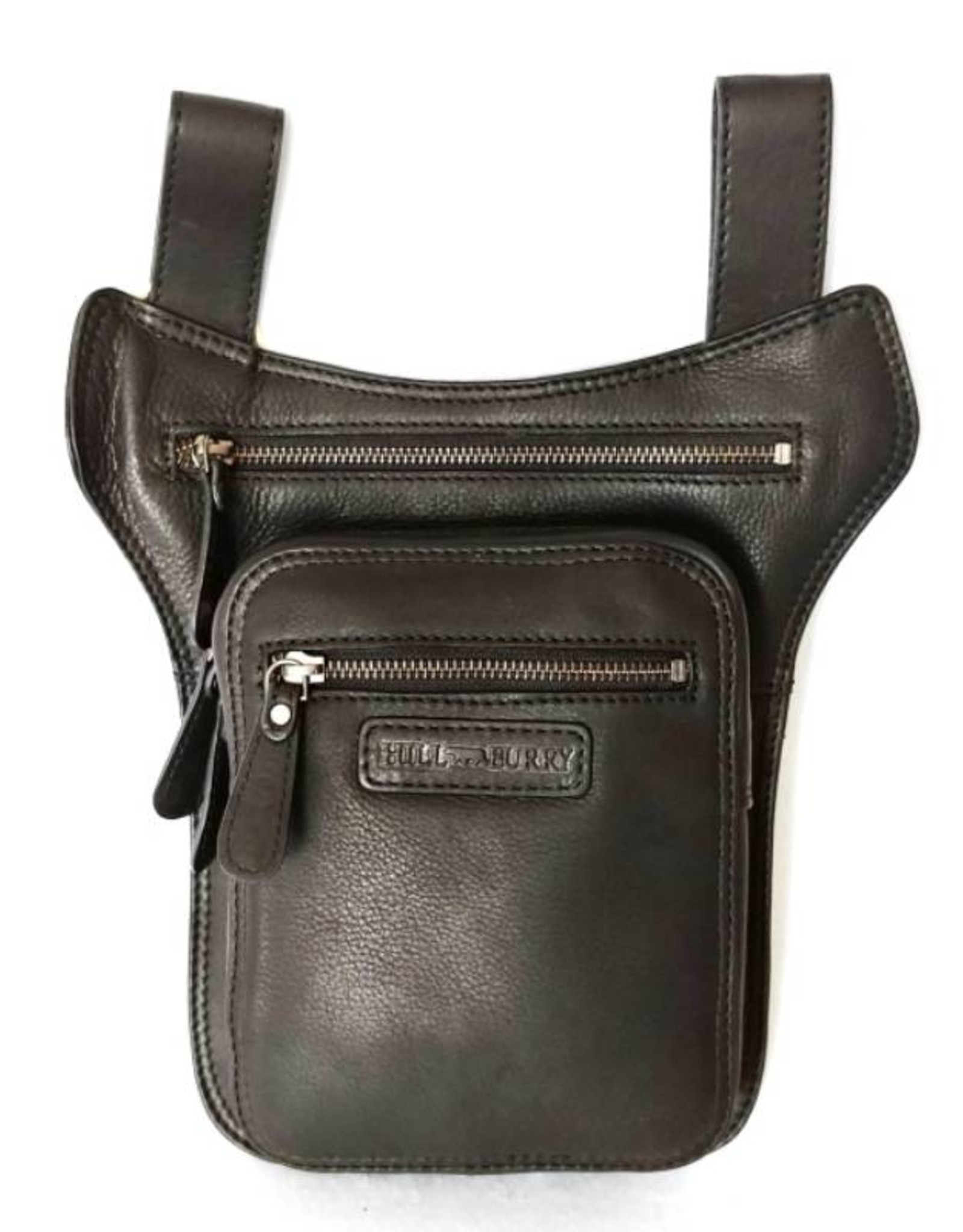 HillBurry Leather bags - Hillburry leather belt bag black 6186