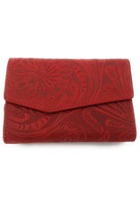 HillBurry Leather wallets - Hillburry leather wallet 13092f-red