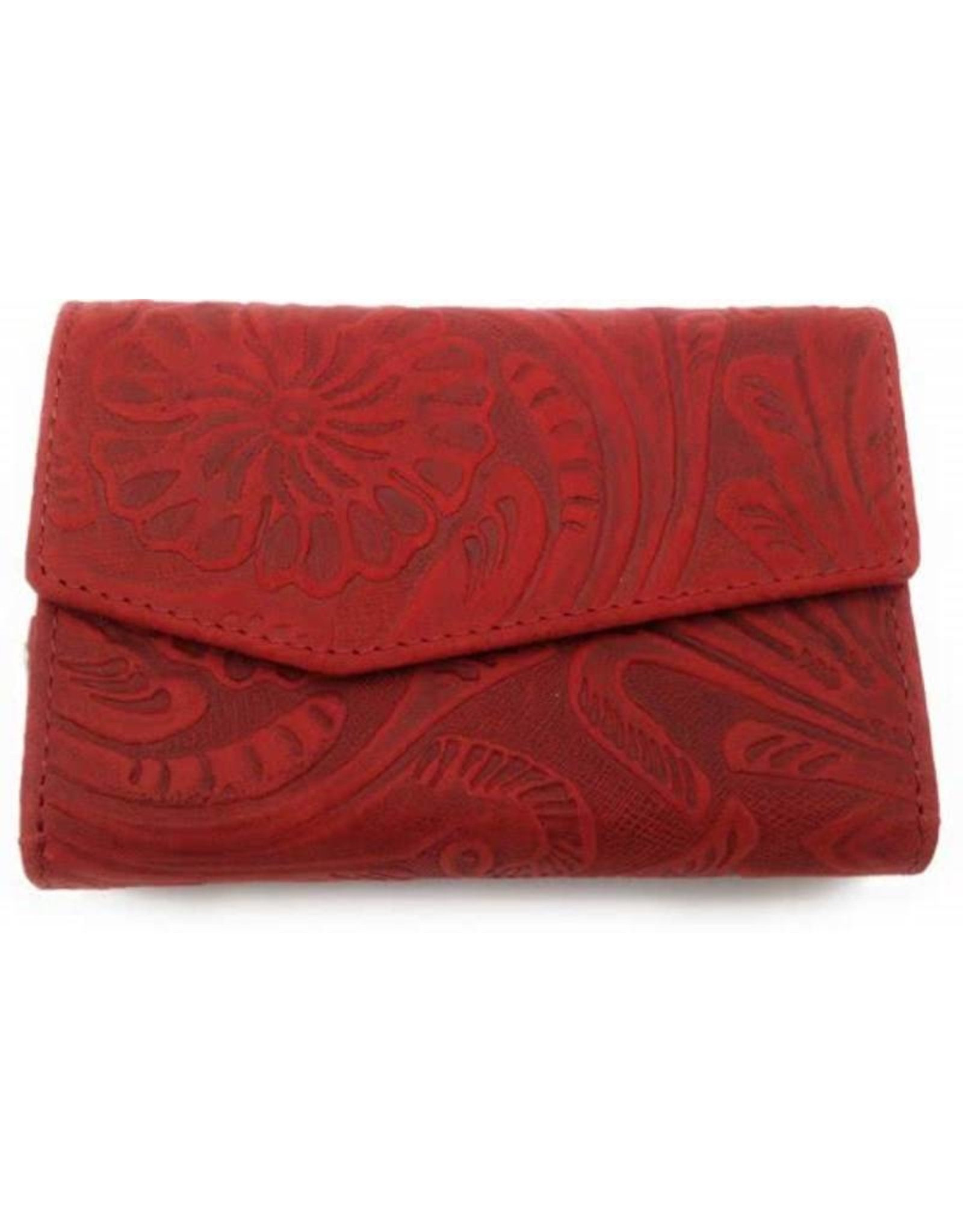 HillBurry Leather wallets - Hillburry leather wallet 13092f-red