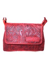 HillBurry Leather bags - Hillburry leather shoulder bag red 3182f-rd