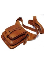 HillBurry Leather bags - HillBurry Crossbody Bag cognac