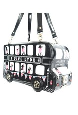 LYDC London Fantasy bags - LYDC London Fantasy Bag London Bus Black