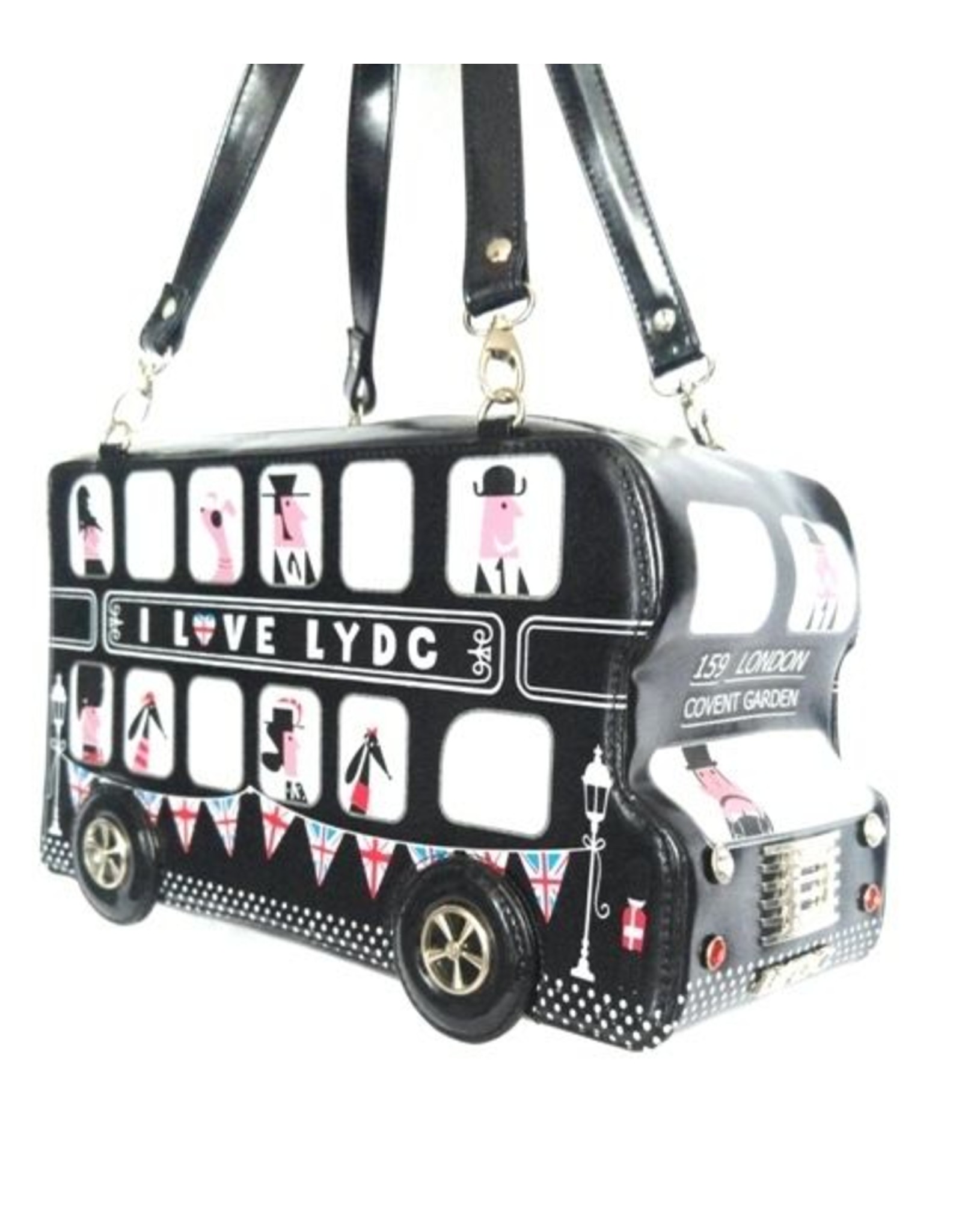 LYDC London Fantasy Bag London Bus | Boutique Trukado - Boutique Trukado