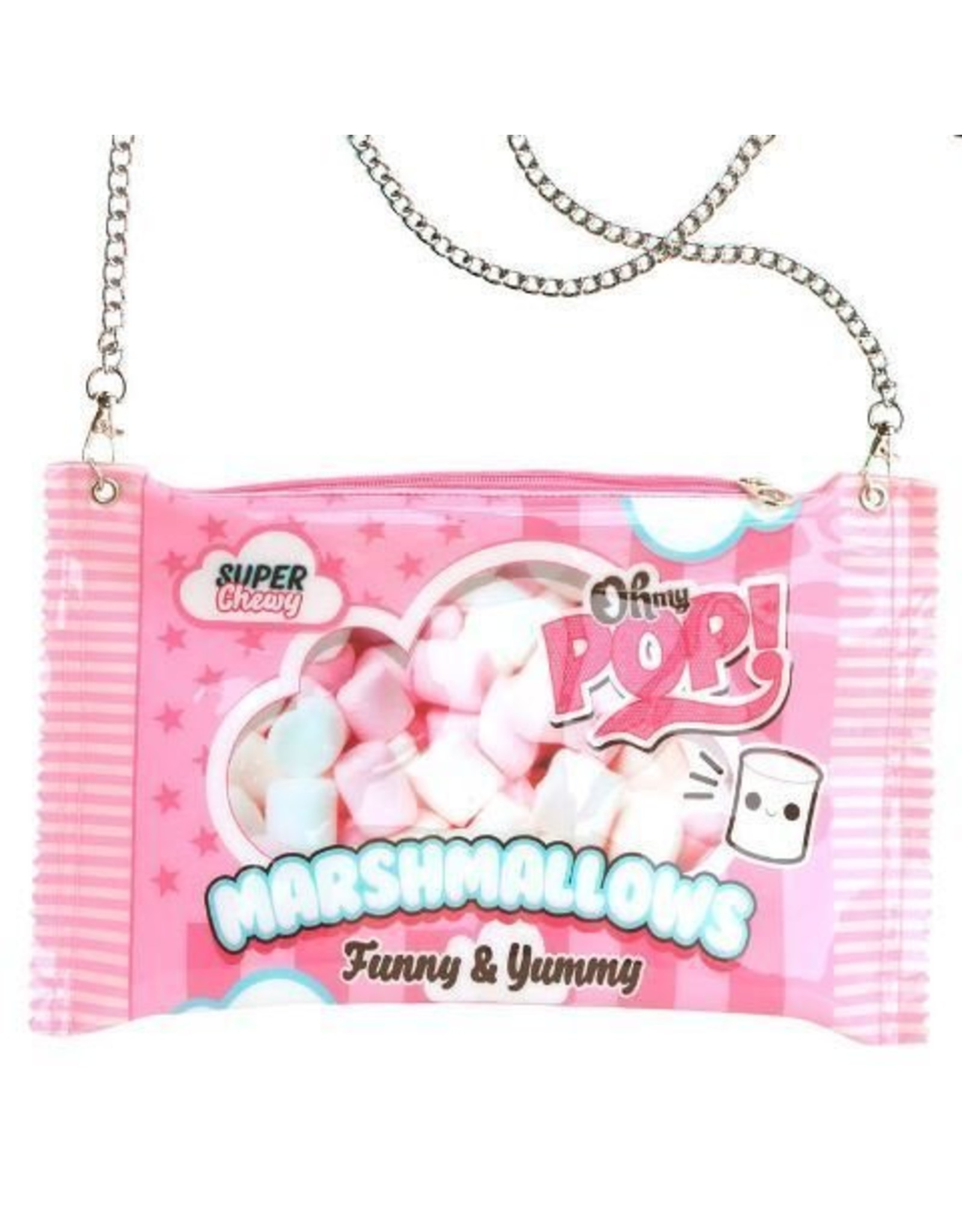 Oh my Pop! Fantasy tassen - Oh my Pop Marshmallow schoudertas