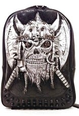 Dark Desire Gothic bags Steampunk bags - Gothic 3D backpack Viking silver