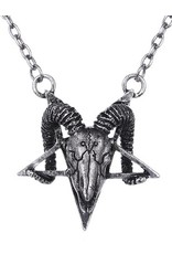 Restyle Gothic en Occult accessoires - Ram Schedel ketting Restyle