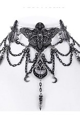 Restyle Occult and Gothic accessories - Occult Moth Choker Restyle