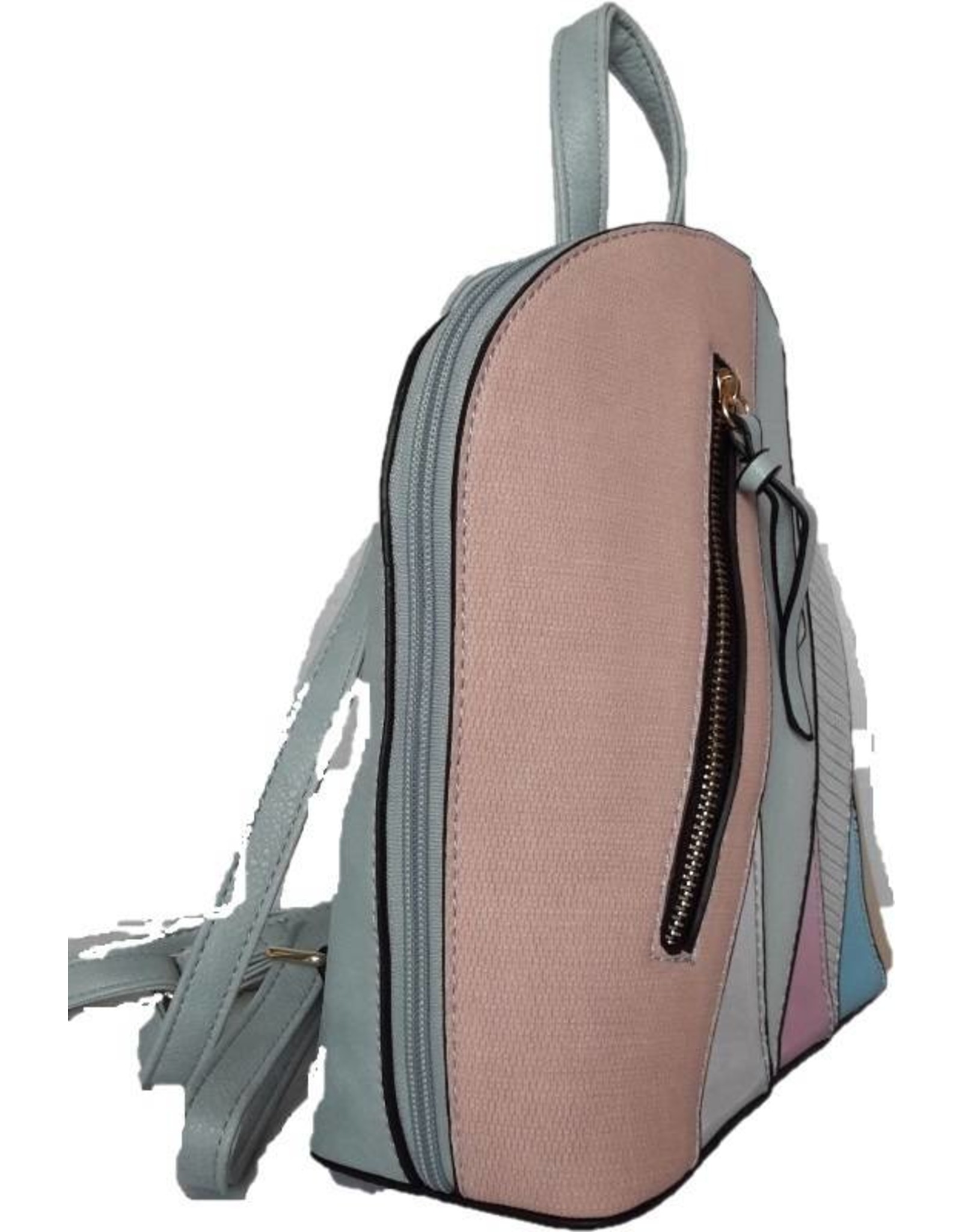 Trukado Backpacks and fanny packs - Fashion backpack with holographic accents pink