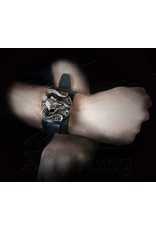 Alchemy Jewellery - Ram's Head wristband Gears of Aiwass - Alchemy