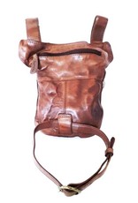 HillBurry Leather bags - Hillburry belt bag - leg bag washed leather brown