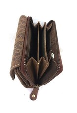HillBurry Leather wallets - HillBurry Leather Wallet 1309F-dbr