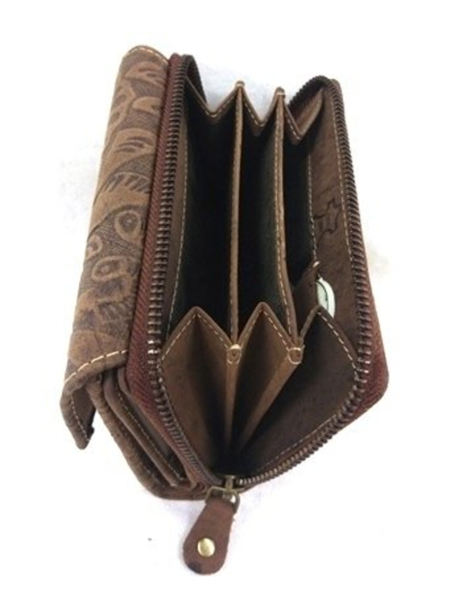 HillBurry Leather wallets - HillBurry Leather Wallet 1309F-dbr