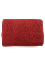 HillBurry Leather wallets - Hillburry leather wallet 13092f-red