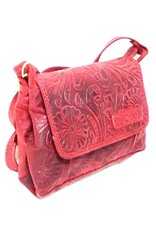 HillBurry Leather bags - Hillburry leather shoulder bag red 3182f-rd