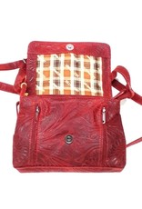 HillBurry Leather bags - Hillburry leather shoulder bag red 3182f-rd